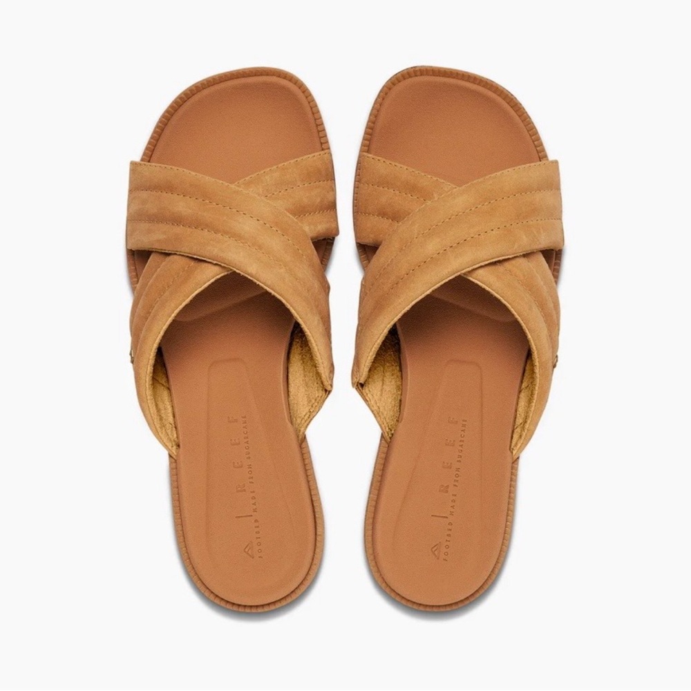 Reef Women's Brown Slide Sandals